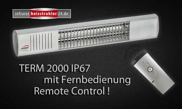 Was sind Infrarot Heizstrahler?