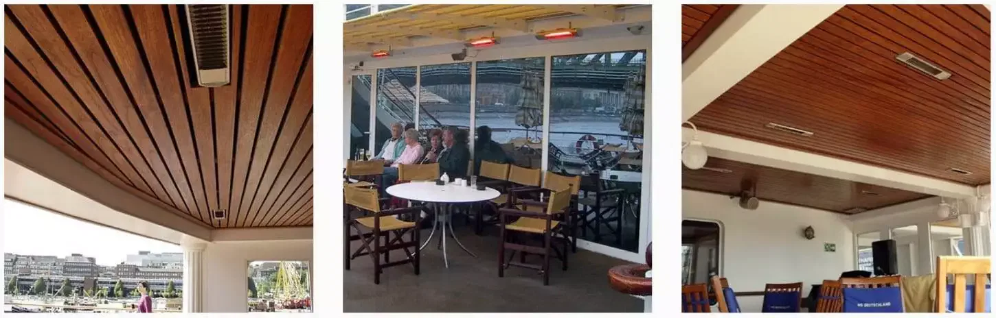 Infrarot-Bootsheizung