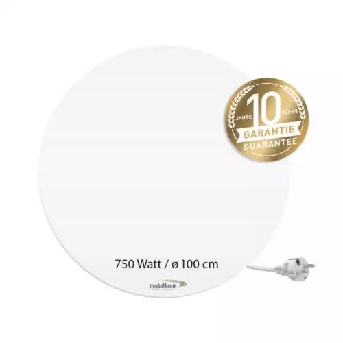 Infrarotheizung RAABoTherm® round 750 Watt