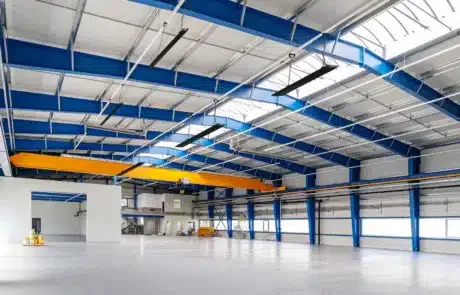 Hallenheizung-Industrie-Lagerhalle