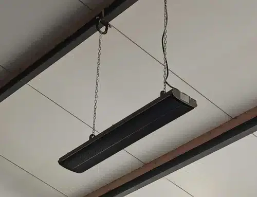 Infrarot-Hallenheizung in Kombination mit einer Photovoltaikanlage