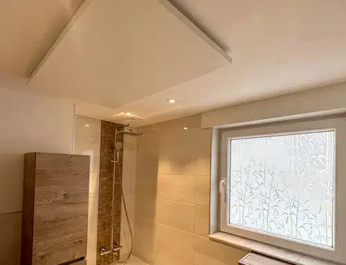 Infrarotheizung im Badezimmer