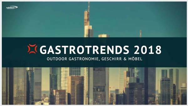 Tabletops: Das ist 2018 in der Gastronomie angesagt
