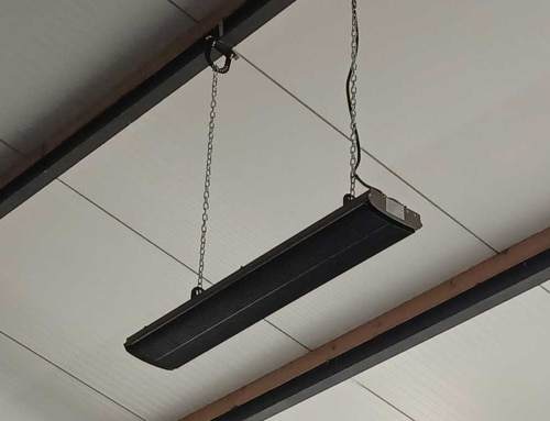 Infrarot-Hallenheizung in Kombination mit einer Photovoltaikanlage