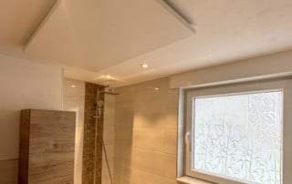 Infrarotheizung im Badezimmer