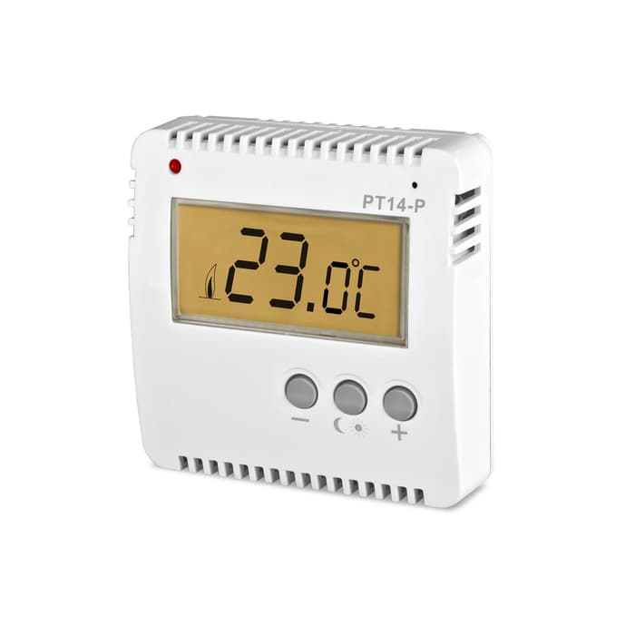 PT14 digitales Raumthermostat | einfach oder programmierbar
