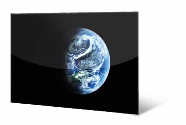 Infrarotheizung mit Bildmotiv auf Glasplatte