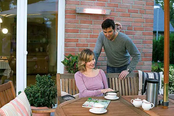 Welcher Heizstrahler für Terrasse?