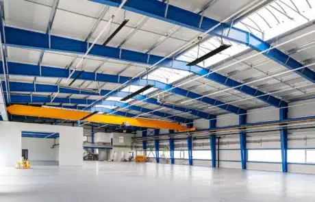 Hallenheizung-Industrie-Lagerhalle