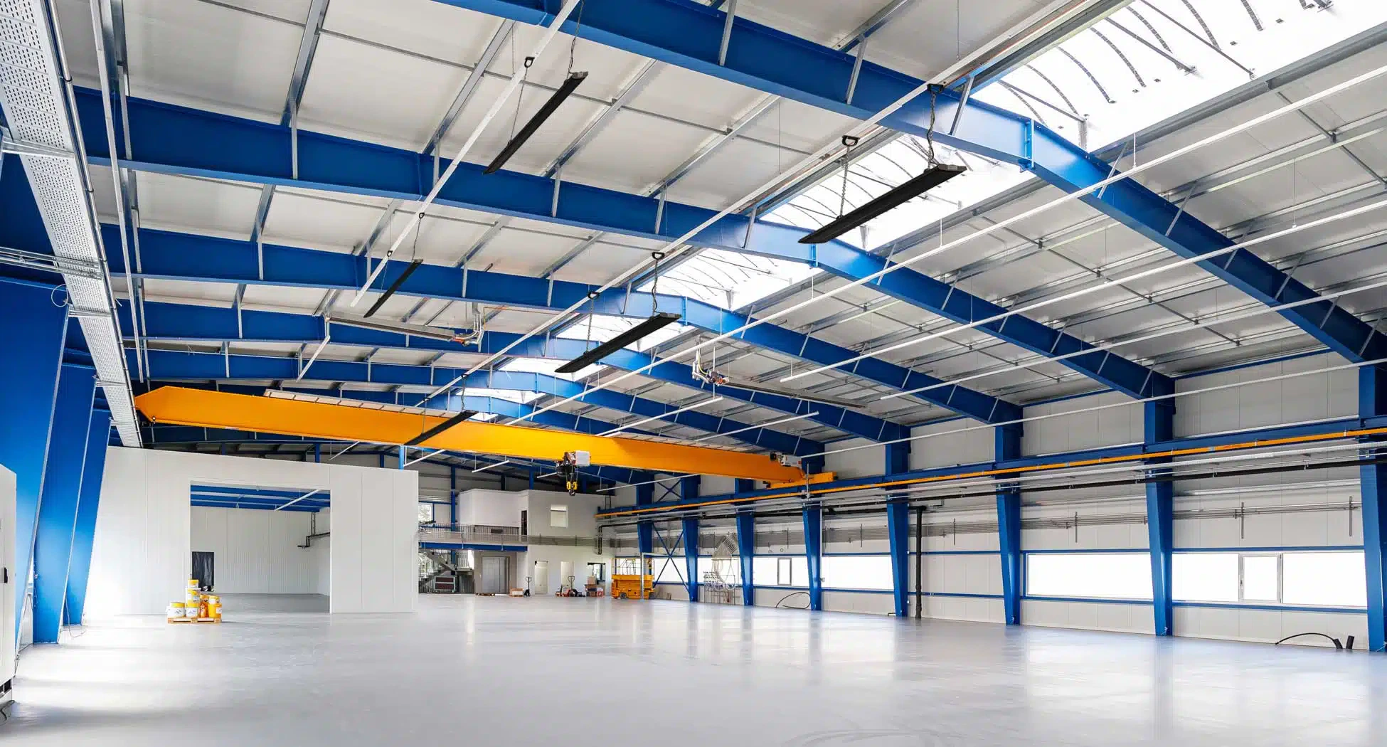 Hallenheizung-Industrie-Lagerhalle