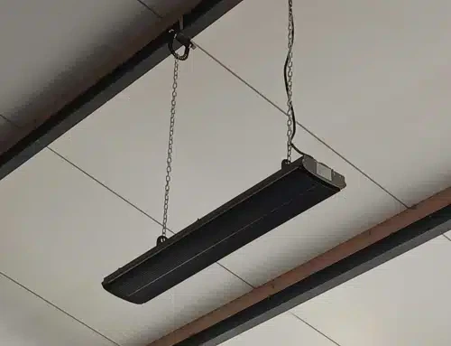 Infrarot-Hallenheizung in Kombination mit einer Photovoltaikanlage