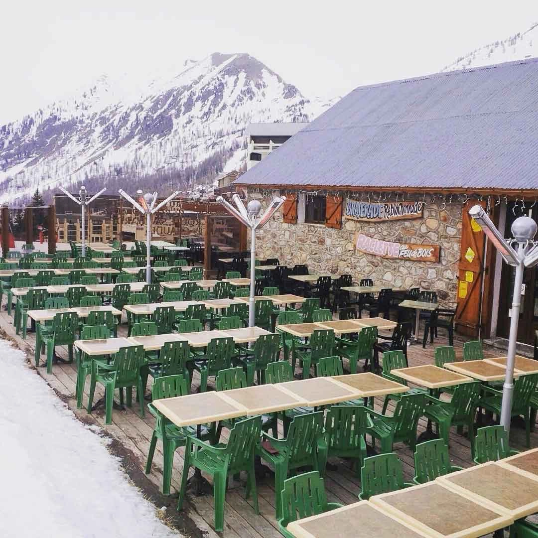 Event Heizstrahler im Schnee