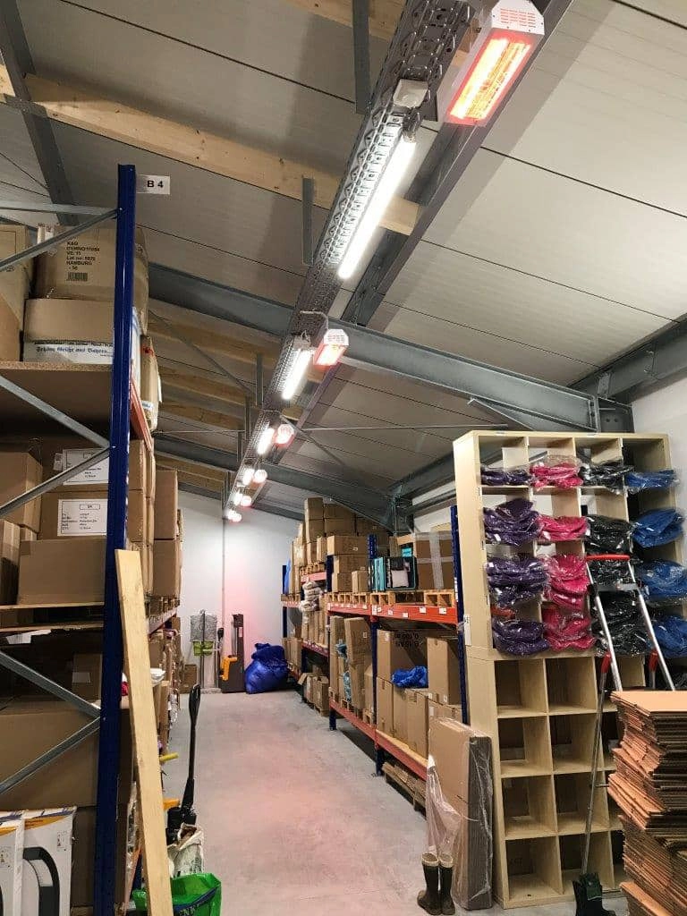 Beispiel: Die perfekte Werkstattheizung