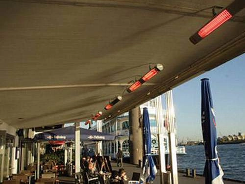 Doppel oder Dreifach Infrarot-Heizstrahler BURDA TERM 2000 IP67 MULTI (Halle / Terrasse / Industrie) – Bild 2