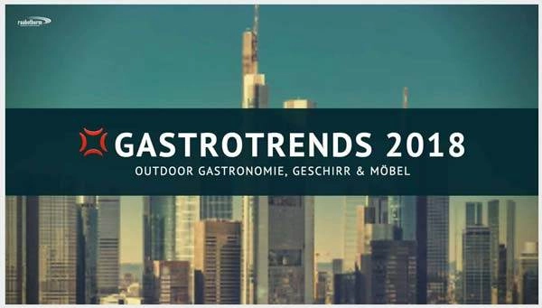 Tabletops: Das ist 2018 in der Gastronomie angesagt