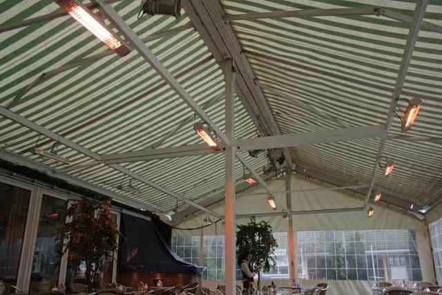 Gastronomie Infrarot Heizstrahler - Zeltheizung - Festzeltheizstrahler