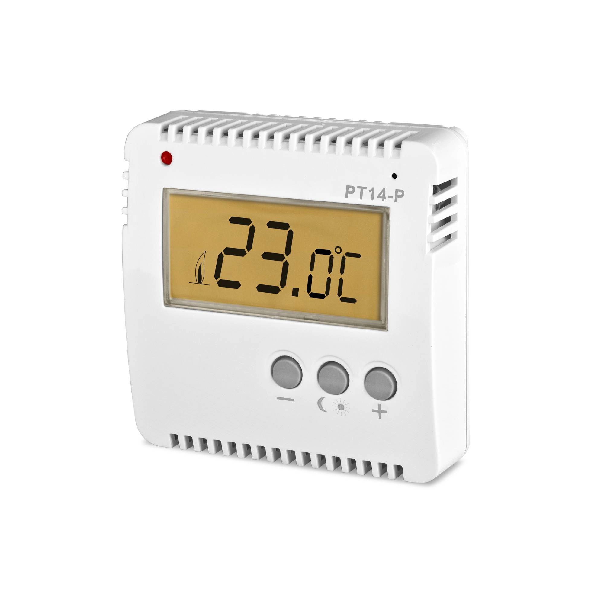 PT14 digitales Raumthermostat | einfach oder programmierbar