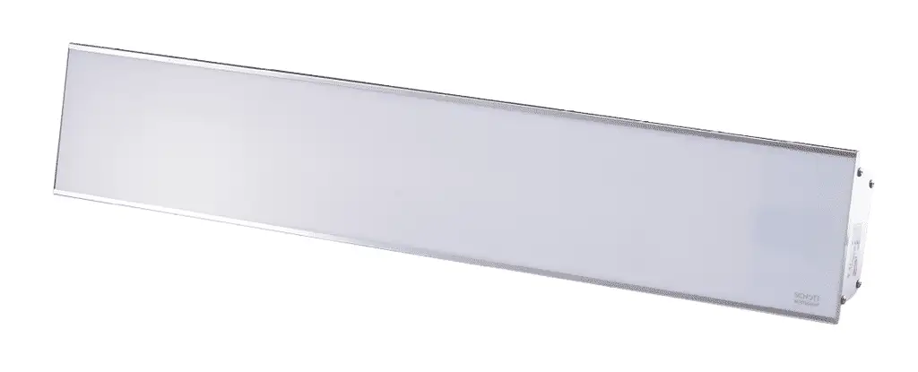 Glasheizstrahler RELAX GLASS – 2.200 Watt mit Somfiy weisses Glas
