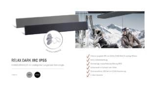 Infrarot Dunkelstrahler RELAX DARK IRC IP55